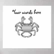 Gray crab posters