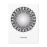 Gray Ornament Postcard