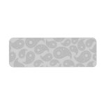 Gray Paisley. labels