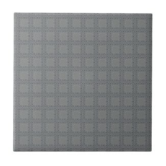 Gray Plaid Tile