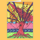 Grayland Daisy Tree of Love Card cards