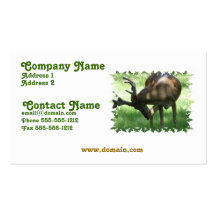 Grazing Deer Business Card