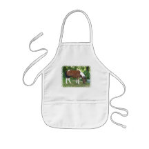 Grazing Pony Children's Apron