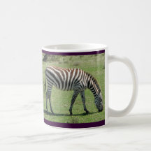 Grazing Zebra Grazing Zebra Mugs