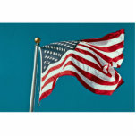 Great American flag flying Photo Cut Out