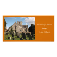Great Bedwyn St Mary's Church Photo Greeting Card