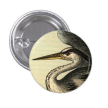 Great Blue Heron Button