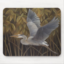 Great Blue Heron Mousepad