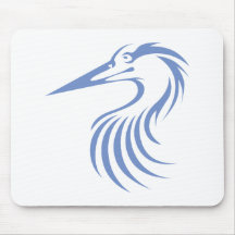 Great Blue Heron Mousepads