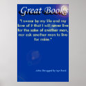 great books, "I swear by my life and my l... posters