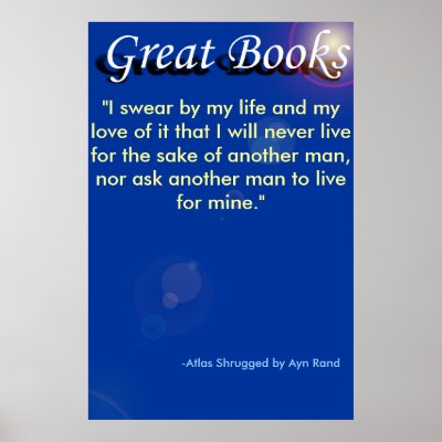 great books, "I swear by my life and my l... Print by KS1968