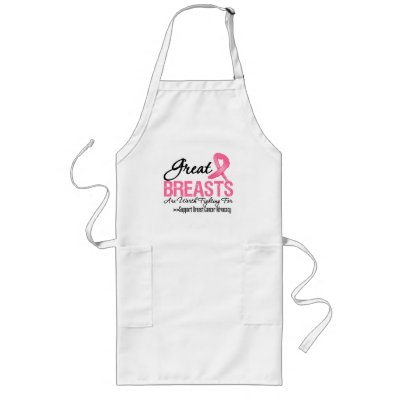 GREAT Breasts Are WORTH Fighting For (G2) Apron by cancerapparel