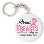 GREAT Breasts Are WORTH Fighting For (G2) Key Chain
