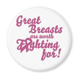 Great Breasts are worth fighting for Magnets