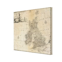 Great Britain and Ireland 2 Stretched Canvas Prints