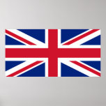 Great Britain Flag UK Poster United Kingdom