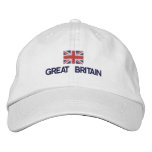 Great Britain Union Jack British flag Embroidered Baseball Caps