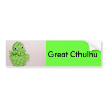 Great Cthulhu Bumper Stickers