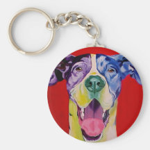 Great Dane #1 Key Chains