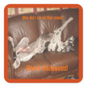 Great Dane Ate Too Much Halloween Candy stickers
