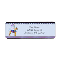 Great Dane Brindle Carousel Labels labels