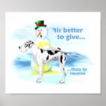 Great Dane BTG Harlequin UC Posters
