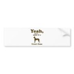 Great Dane Bumper Stickers