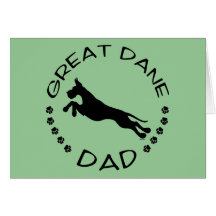 Great Dane Dad Jumper Card