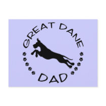 Great Dane Dad Jumper Postcards