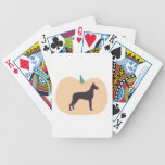 Great Dane Halloween Playing Cards