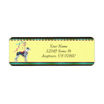 Great Dane Harlequin Carousel UC Labels labels