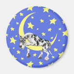 Great Dane HarlequinTwinkle Magnet