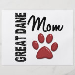 Great Dane Mom 2 Flyer Design