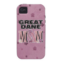 Great Dane MOM iPhone 4 Cover