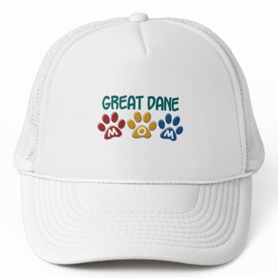 GREAT DANE Mom Paw Print 1 by poochloverstuff