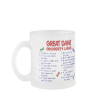 GREAT DANE Property Laws 2 Mug