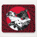 Great Dane Puppy Love Mouse Pads