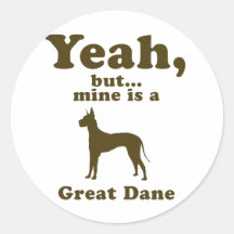 Great Dane Stickers