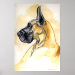Great Dane Wall Print Poster