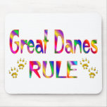 Great Danes Rule Mousepad
