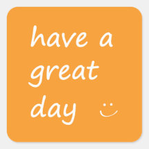 Great Day. Sticker