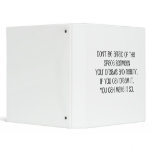 Great, "Dreams and Reality" quote binders