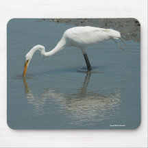 Great Egret Mousepad
