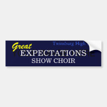 Great Expectations Bumper Stickers