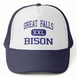 Great Falls - Bison - High - Great Falls Montana Hats