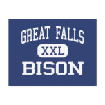 Great Falls - Bison - High - Great Falls Montana Post Cards