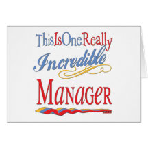 Great Gifts For Boss Card