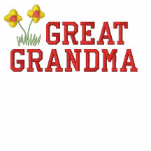 Great Grandma Flower Embroidered Shirt