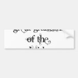 Great Grandma of the Bride Bumper Sticker