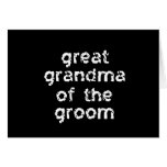 Great Grandma of the Groom Cards